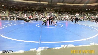55 lbs Round Of 32 - Christopher Waitkus II, Team Tulsa Wrestling Club vs Kainon Carroll, Team Donahoe