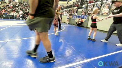 58 lbs Rr Rnd 3 - Everlee Henderson, Standfast vs Kya Kincannon, Team Nomad