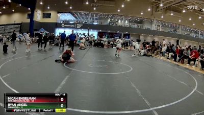 140 lbs Round 5 (8 Team) - Micah Engelman, Mat Assassins Black vs Ryan Angel, Ohio Gold