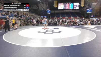 106 lbs Champ. Rd Of 16 - Michael Salas-Sanchez, OR vs Edward George, NJ
