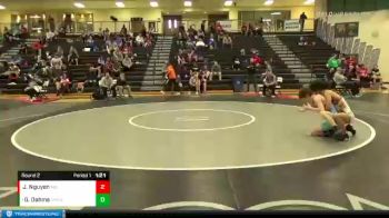 100 lbs Round 2 - Gunner Dahms, Staley High School Wrestling vs John Nguyen, Missouri