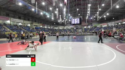 89 lbs Consolation - Creed Herder, Elbert County Wranglers vs Link Luedke, Holyoke