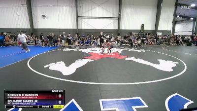 49-56 lbs Quarterfinal - Keidrick O`Bannon, FordDynastyWrestlingClub vs Eduardo Mares Jr, Mat Demon Wrestling Club