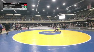 100 lbs 3rd Place - Joseph Williams, Washington Township vs Jacob Wills, Odenton