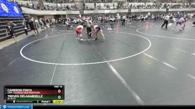 145 lbs Champ. Round 2 - Cameron Finch, LAW - Lacrosse Area Wrestlers vs Treven Delagardelle, DC Elite