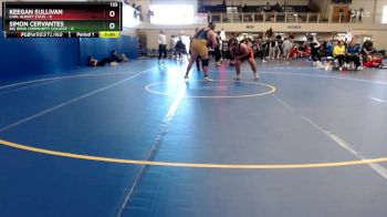 133 lbs Quarterfinals (16 Team) - Keegan Sullivan, Carl Albert State vs Simon Cervantes, Big Bend Community College