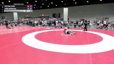 150 lbs Cons. Round 5 - Peyton Park, OK vs Cruz Morales, TX