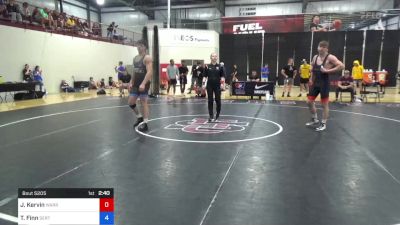 79 kg Round Of 128 - Jonathan Kervin, Warrior Regional Training Center vs Ty Finn, SERTC- Virginia Tech