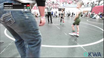 43 lbs Round Of 32 - Zayden Lewis, Team Nomad vs Brantley Lynn, Lexington Wrestling Club