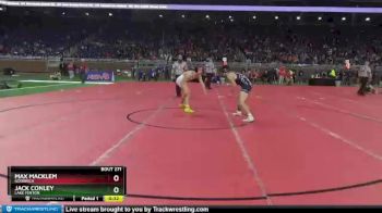 D2-152 lbs Cons. Round 2 - Max Macklem, Goodrich vs Jack Conley, Lake Fenton