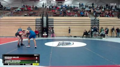 126 lbs Cons. Round 2 - Keagan Hallis, Eastbrook vs Jaiden Edwards, Quaker Wrestling Club