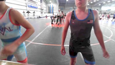 85 lbs Consi Of 4 - Chase M Davis, East Carolina Elite vs Jaxon Mancuso, Revival Orange