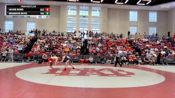 126 lbs Quarterfinal - Brandon Buck, Father Ryan High School vs Jacob Bond, Baylor School