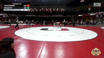 215 lbs Quarterfinals (8 Team) - Kellen Fry, CUSHING vs Case Hardzog, CACHE