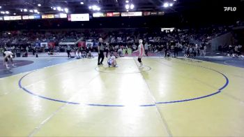 115 lbs Champ. Round 1 - Kaitlynn Weisman, Timberline vs Hayden Ball, Grace