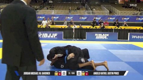 Angelo Katrel Justin Price vs Jordan Michael M. Gardner 2026 Pan Jiu Jitsu IBJJF Championship
