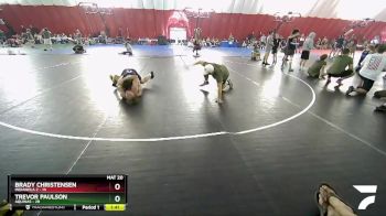 157 lbs Placement Matches (16 Team) - Trevor Paulson, Aquinas vs Brady Christensen, Indianola 2