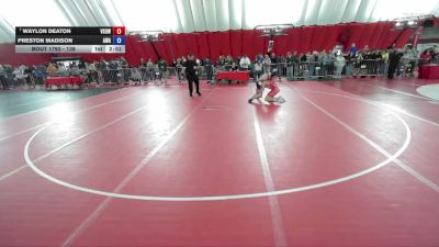138 lbs Cons. Round 3 - Waylon Deaton, Victory School Of Wrestling vs Preston Madison, Askren Wrestling Academy