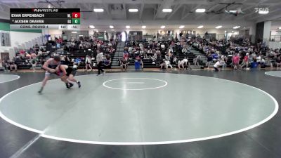 138 lbs Cons. Round 4 - Jaxsen Draves, GI Grapplers vs Evan Erpenbach, West Lyon