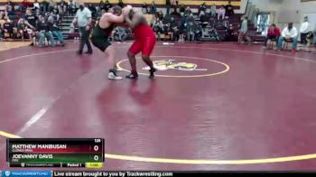 285 lbs 3rd Place Match - Dawan Johnson, Franklin Pierce vs Clinton Lane Thomas, Orting