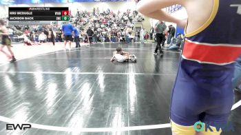 52 lbs Consolation - Kru Mcdugle, Wyandotte Youth Wrestling vs Jackson Back, Salina Wrestling Club