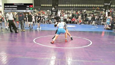 116 lbs Rr Rnd 2 - Allen Gaudenzi, CTWHALE Humpback - MSE vs Matthew Furia, TDWC Maniacs - MSE