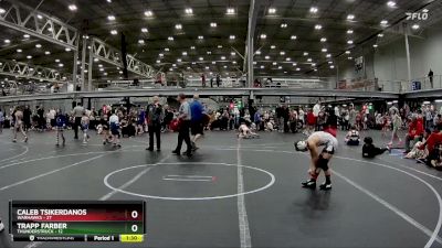 76 lbs Round 3 (4 Team) - Trapp Farber, Thunderstruck vs Caleb Tsikerdanos, Warhawks