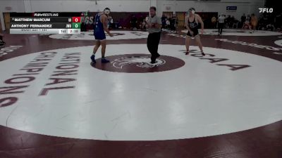 197 lbs Semifinal - Anthony Fernandez, Johnson & Wales vs Matthew Marcum, Upper Iowa