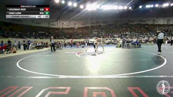 B5A-190 lbs Champ. Round 1 - Josh Lunk, Pryor vs Coleman Iker, El Reno