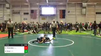 49 lbs Final - Zander Melendez, Pride WC vs Angelo Cruz, Alpha Dawg