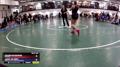 124A 3rd Place Match - Aspen Blasko, Grand Valley State University vs Jayden Bazemore, Gannon