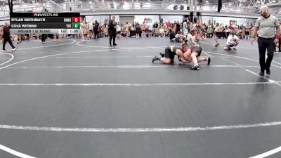 160 lbs Round 1 (8 Team) - Dylan Reithmayr, RedNose WS vs Cole Witman, The Outsiders Squeeze