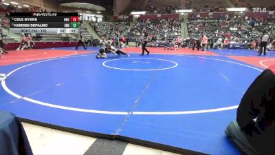 138 lbs Semifinal - Kamden DePalmo, Spartan Wrestling Academy vs Cole Myers, Battlefield Wrestling Club