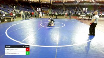 152 lbs Round Of 64 - Ryan Boudreau, Reading vs Charlie Maraganies, Tyngsborough/Dracut