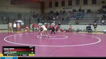 160 lbs Finals (2 Team) - James Vaughn, South Spencer vs Noah Terry, Tell City