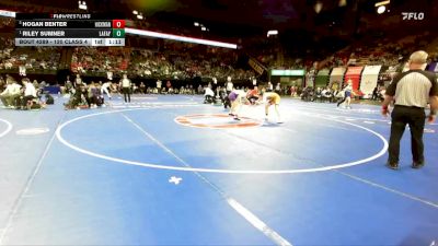 120 Class 4 lbs Semifinal - Riley Sumner, Lafayette (Wildwood) vs Hogan Benter, Hickman