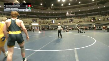 152 Championship Bracket Cons. Round 3 - Owen Trondson, Prior Lake vs Brock Lundstrom, Hastings