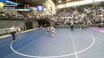 6A 105 lbs Cons. Round 3 - Emma Wallace, Davis vs Parker Peterson, Cedar Valley