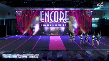 Westchester All Stars - Obsidian [2026 L1 Junior - Flex - D2 Day 2] 2026 Encore Foxwoods Showdown