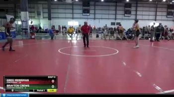 145 lbs Round 2 (6 Team) - Greg Merriman, RAW POWER vs Brayton Crews, HANOVER HAWKEYE