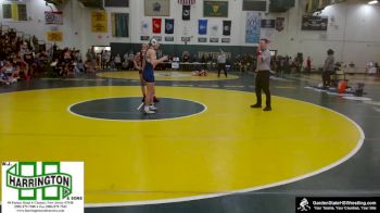 114 lbs Quarterfinal - Gabrielle Ruedy, Bernards vs Cameron Steele, Warren Hills