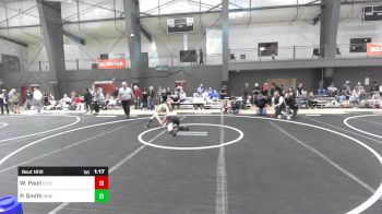 130 lbs Round Of 16 - Wyatt Paull, Outlaw WC vs Paul Smith, Independent