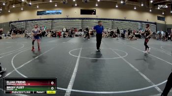 130 lbs Round 3 (8 Team) - Elijah Friend, Warhawks Wrestling vs Brody Fleet, Kraken
