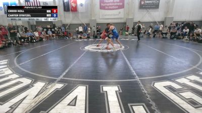 157 lbs Creed Koll, Minnesota Blue vs Carter Stritzel, Missouri