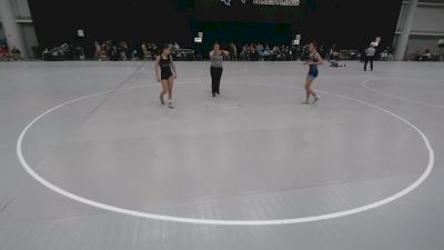 100 lbs Cons. Sub-quarters - Paola Perez, Golden Bears Wrestling Club vs Kielly Kasal, Iowa