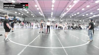 152 lbs Quarterfinal - Michael Ortega, Team Shutt Van Hoven vs James Tildsley, Doughboy Black