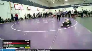 106 lbs Champ. Round 1 - Logan Gould, Hanford vs Aiden Rork, Sandpoint