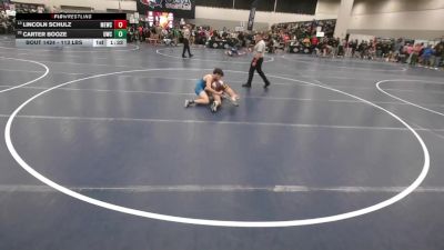 113 lbs Champ. Rd Of 32 - Lincoln Schulz, MN Elite Wrestling Club vs Carter Booze, UWC