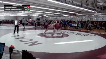 285 lbs 1st Place Match - Keegan Kuball, Augsburg vs Henry Vander Heiden, UW - La Crosse