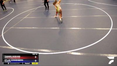 117 lbs Round 1 - Tanner Morvari, Pinnacle Wrestling Club vs Dylan Sonnenberg, Minnesota